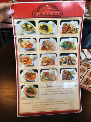 Menu photo 6 Mai Thai 2 Concord, CA