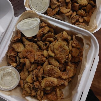 LR Burger - Fried pickles - Burgers Near Me - Monroe, Georgia