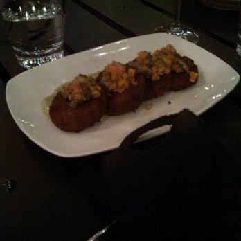 VIM Dining & Desserts - delicious veggie fritters - New American Near Me - Santa Cruz, California