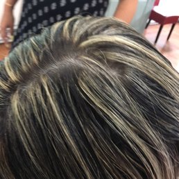 This is what they called "heavy highlights"