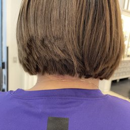 My messed up haircut that Azam did