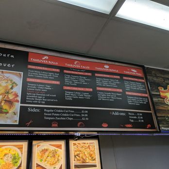 Tempura Takeover - Menu - Asian Fusion Near Me - Gilbert, Arizona Tempura Takeover - Menu - Asian Fusion Near Me - Gilbert, Arizona
