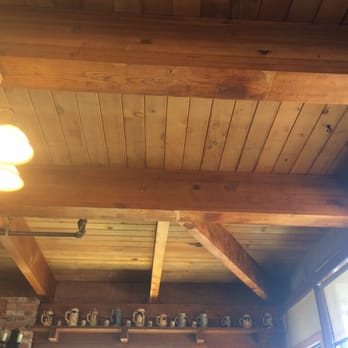 Hofbrau - Exposed wooden beams in ceiling - Sandwiches Near Me - Morro Bay, California
