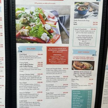 Louise's Pantry - Menu - American Near Me - La Quinta, California Louise's Pantry - Menu - American Near Me - La Quinta, California