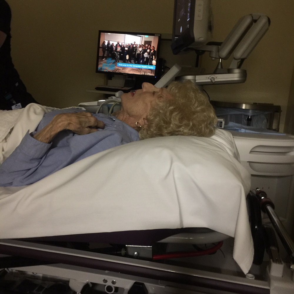 Quest Imaging - Stockdale - My mother getting her ultrasound - Diagnostic Imaging Near Me - Bakersfield, California