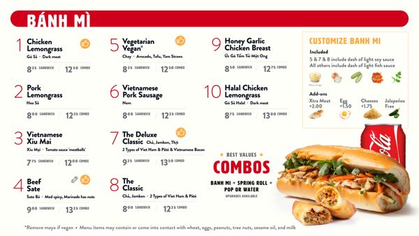 Menu photo 1 Obanhmi Coquitlam, BC Menu photo 1 Obanhmi Coquitlam, BC