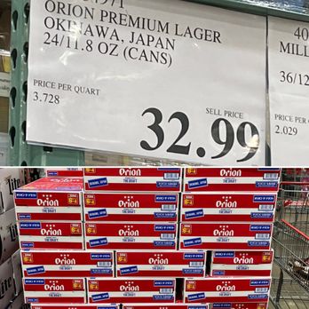 Costco Wholesale - Orion Beer from Okinawa, Japan is sold at a price lower than the price in Japan. How could this be possible? I bought 3 boxes today. :) - Wholesale Stores Near Me - Fairfax, Virginia Costco Wholesale - Orion Beer from Okinawa, Japan is sold at a price lower than the price in Japan. How could this be possible? I bought 3 boxes today. :) - Wholesale Stores Near Me - Fairfax, Virginia