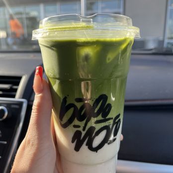 Bopomofo Cafe - Large matcha latte with oat milk - Sandwiches Near Me - San Diego, California Bopomofo Cafe - Large matcha latte with oat milk - Sandwiches Near Me - San Diego, California