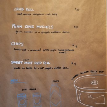 Local Tide - Menu - Special - Seafood Near Me - Seattle, Washington