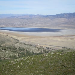 Washoe Water Pipe - Drying Washoe Lake View