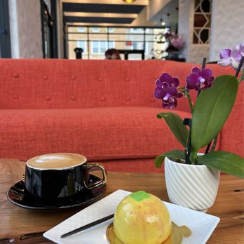 The Spoon - Latte and Guava Cheesecake. - Desserts Near Me - Stanton, California The Spoon - Latte and Guava Cheesecake. - Desserts Near Me - Stanton, California