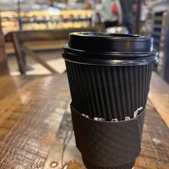 The Batter Up Bakery - Medium Americano with steamed Almond Milk - Desserts Near Me - Temecula, California