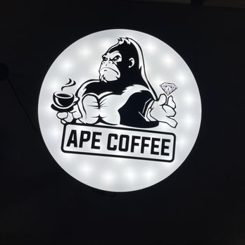 Ape Coffee - The Logo - Coffee & Tea Near Me - Orange, California Ape Coffee - The Logo - Coffee & Tea Near Me - Orange, California