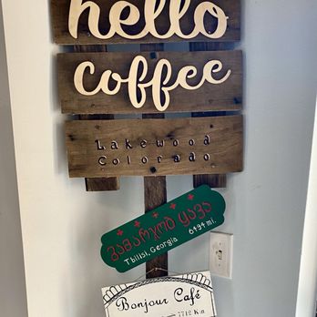 Hello Coffee - Coffee shop decor - Coffee & Tea Near Me - Lakewood, Colorado