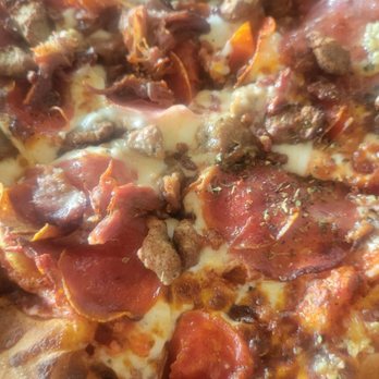 Black Rock Pizza - Captain Cook - Meat lovers - Pizza Near Me - Captain Cook, Hawaii