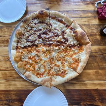 Nice Slice - 18" BBQ Chicken Pizza 18" Buffalo Chicken Pizza - Pizza Near Me - Providence, Rhode Island
