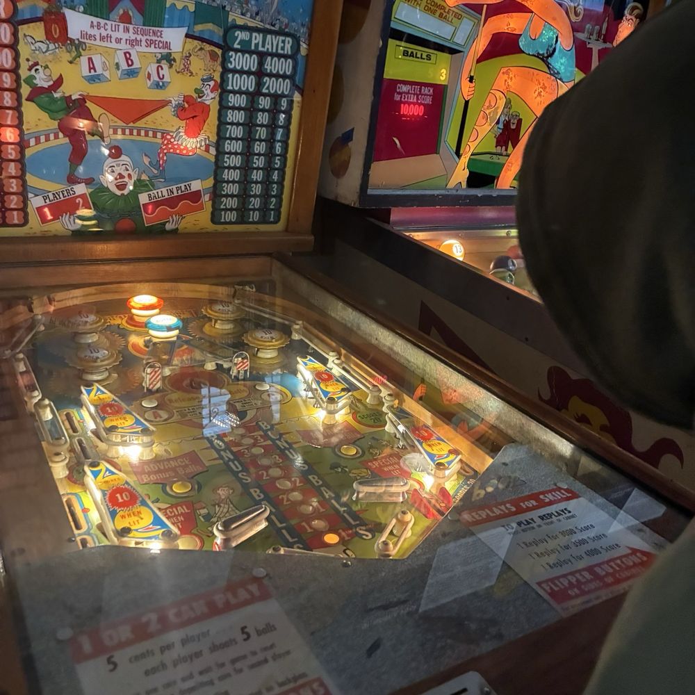 One of the games. All free, only a couple out of order. One of the games. All free, only a couple out of order.