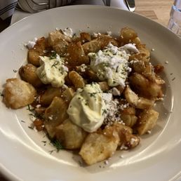 Twice fried potatoes Twice fried potatoes