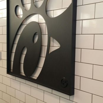 Chick-fil-A - Logo while waiting in line - Fast Food Near Me - Louisville, Kentucky