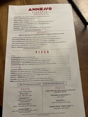 Menu photo 5 Annesso Pizzeria Fresno, CA Menu photo 5 Annesso Pizzeria Fresno, CA