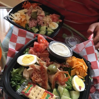 Mallards Sidewalk Cafe - two trays of food - Restaurants Near Me - Accomac, Virginia