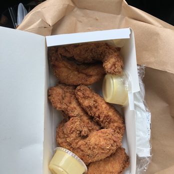 Q's Chicken Shack - Chicken fingers and honey mustard sauce. Delicious! - Southern Near Me - Beaufort, South Carolina Q's Chicken Shack - Chicken fingers and honey mustard sauce. Delicious! - Southern Near Me - Beaufort, South Carolina