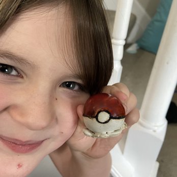 Bareclay Studio - Finished pottery happy kid - Art Schools Near Me - Columbus, Ohio