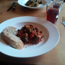 The Waiting Room - Italian Bean Casserole (vegan) at The Waiting Room, Eaglescliffe.