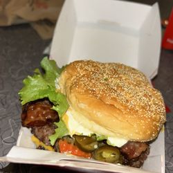 Portillo's Surprise - Double bacon cheeseburger