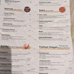 Los Hermanos - Menu page