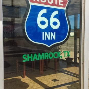 Route 66 Inn - Signage at the lobby. - Hotels Near Me - Shamrock, Texas Route 66 Inn - Signage at the lobby. - Hotels Near Me - Shamrock, Texas