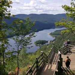 Cafe Johansenn - Cafe after hiking in mont-tremblant national park and returning to resort
