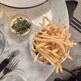 Cassis - Pommes frites and lemon rosemary aioli - French Near Me - Milwaukee, Wisconsin