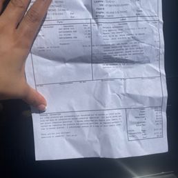For a simple oil change OVERCHARGED For a simple oil change OVERCHARGED