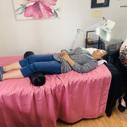 Tina's Esthetics - Mom wanted to try eyelash extensions for the very first time!