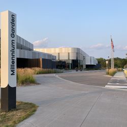 Parking lot for community center