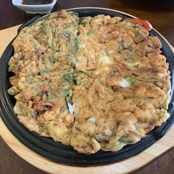 Hancook - Seafood scallion pancake - Barbeque Near Me - Rockaway, New Jersey Hancook - Seafood scallion pancake - Barbeque Near Me - Rockaway, New Jersey