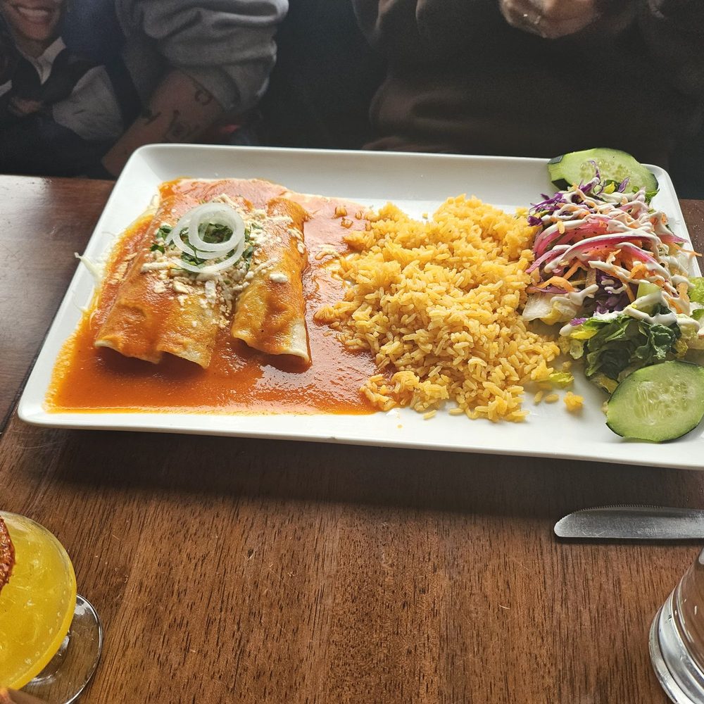 OG Mexican Grill & Cantina - Enchiladas rice and salad. So good! - Mexican Near Me - Aloha, Oregon OG Mexican Grill & Cantina - Enchiladas rice and salad. So good! - Mexican Near Me - Aloha, Oregon