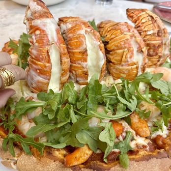 Bernini's Bistro & Bar - i think this $120.00    " The Perfect Storm Pizza "  was the most expensive pizza i ever ate ;) - New American Near Me - La Jolla, California