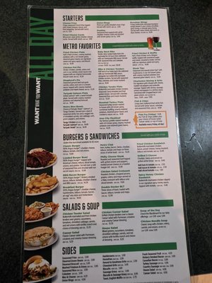 Menu photo 3 Metro Diner Sarasota, FL