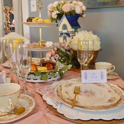 My Secret Garden - Mother's Day High Tea 2024 Place Settings