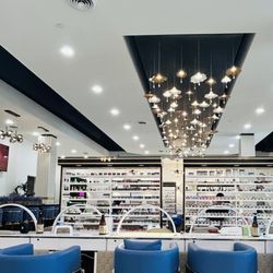 Charming Nail Bar & Lash - Love the deco chic vibe!