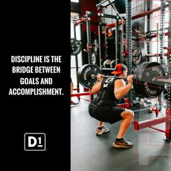 D1 Training Val Vista - A new week ahead to stay disciplined and focused on your goals!