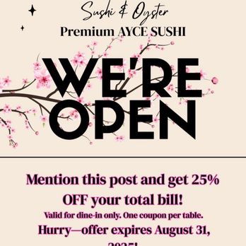Master Sushi & Oyster - IG coupon - Japanese Near Me - Las Vegas, Nevada Master Sushi & Oyster - IG coupon - Japanese Near Me - Las Vegas, Nevada
