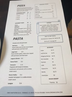 Menu photo 4 Di Roma Cucina Torrance, CA