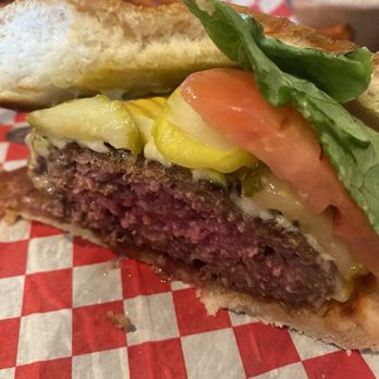 Two Guys Grille - I love a burger that's not cooked to death. - American Near Me - Wilmington, North Carolina