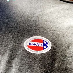 LA County Library - Malibu Library - Just voted!