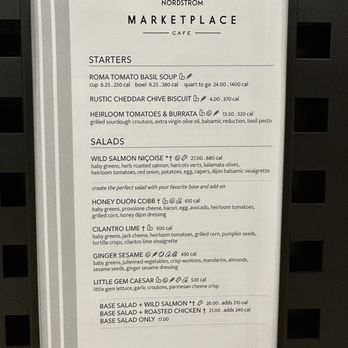 Marketplace Cafe at Nordstrom - Menu 2 - New American Near Me - Spokane, Washington Marketplace Cafe at Nordstrom - Menu 2 - New American Near Me - Spokane, Washington