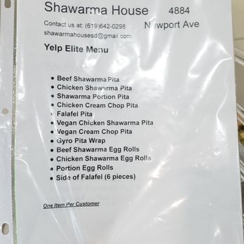 Elite Week: Shawarma House - Yelp Events Near Me - San Diego, California Elite Week: Shawarma House - Yelp Events Near Me - San Diego, California