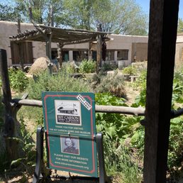 Closed on a Tuesday afternoon, but a view of the grounds from the fence